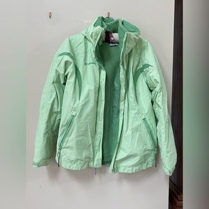 Columbia kids L (14/16) ski jacket with hood, water repellent